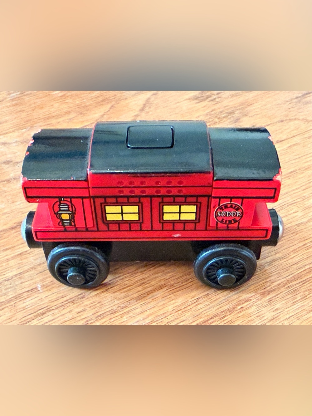 Thomas & Friends Wooden Railway Musical Caboose Car - by Learning Curve, Works
